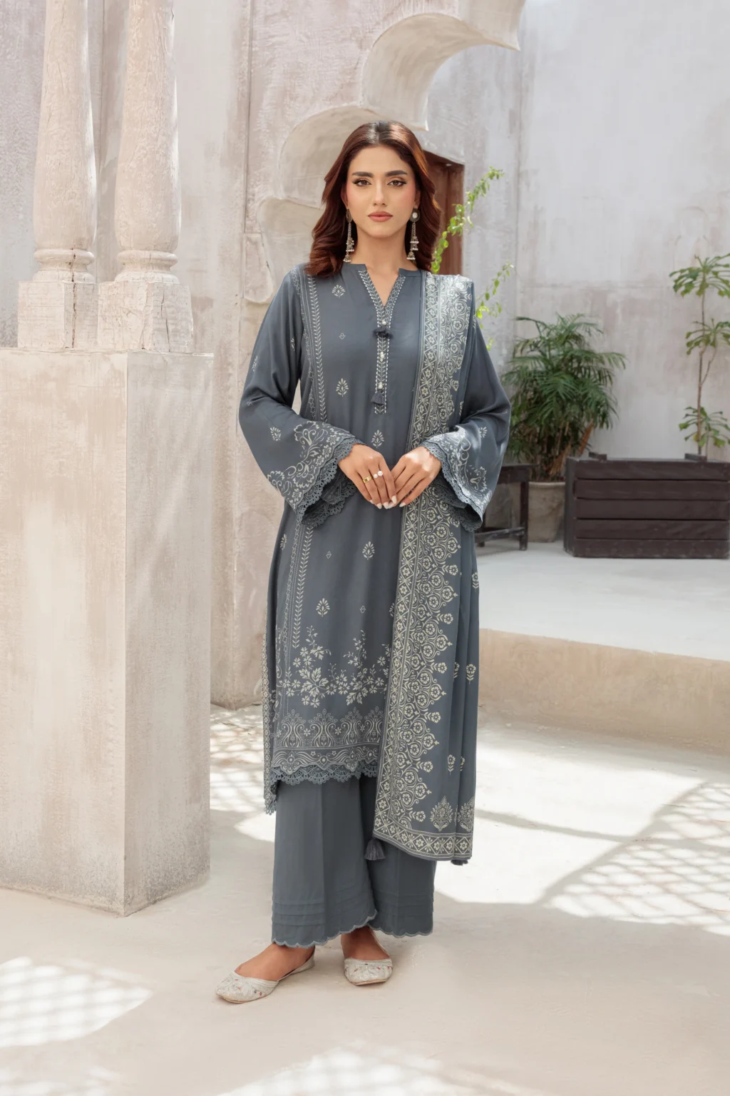 LAKHANY PRINTED PASHMINA