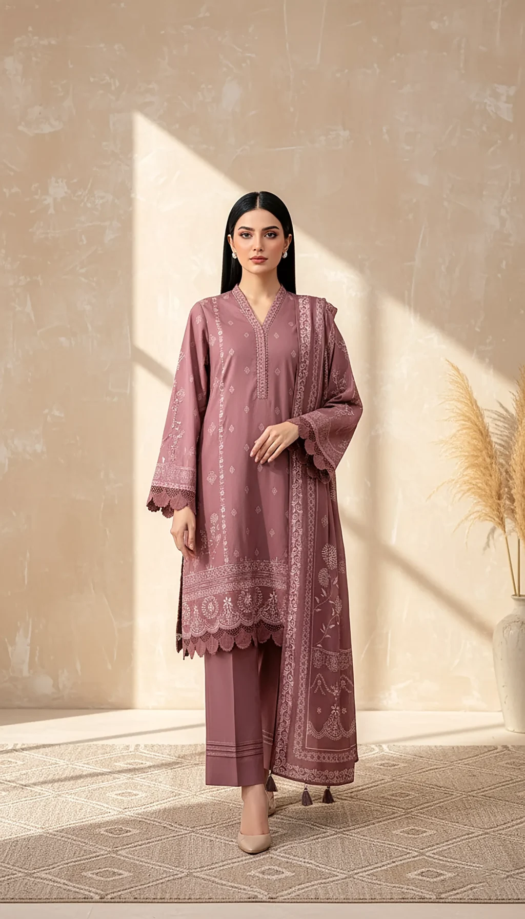 LAKHANY PRINTED CASHMI WOOL