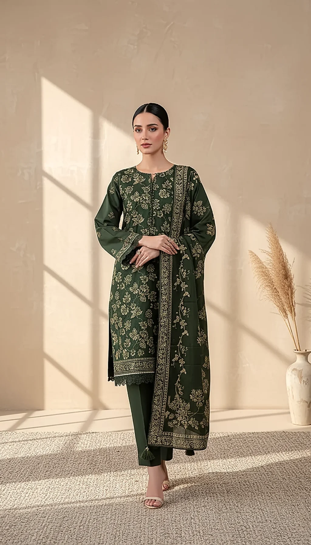 LAKHANY PRINTED CASHMI WOOL