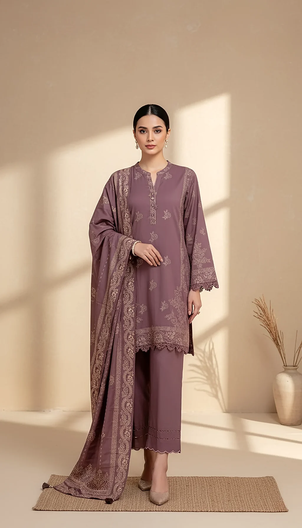 LAKHANY PRINTED CASHMI WOOL